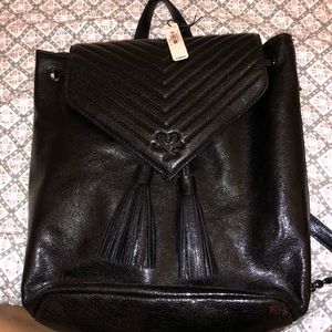 NWT Victoria Secret Faux Leather Backpack